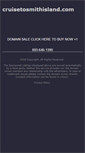 Mobile Screenshot of cruisetosmithisland.com